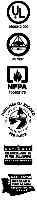 FPISEATTLE is proud to be apart of all major burglar and fire alarm monitoring services